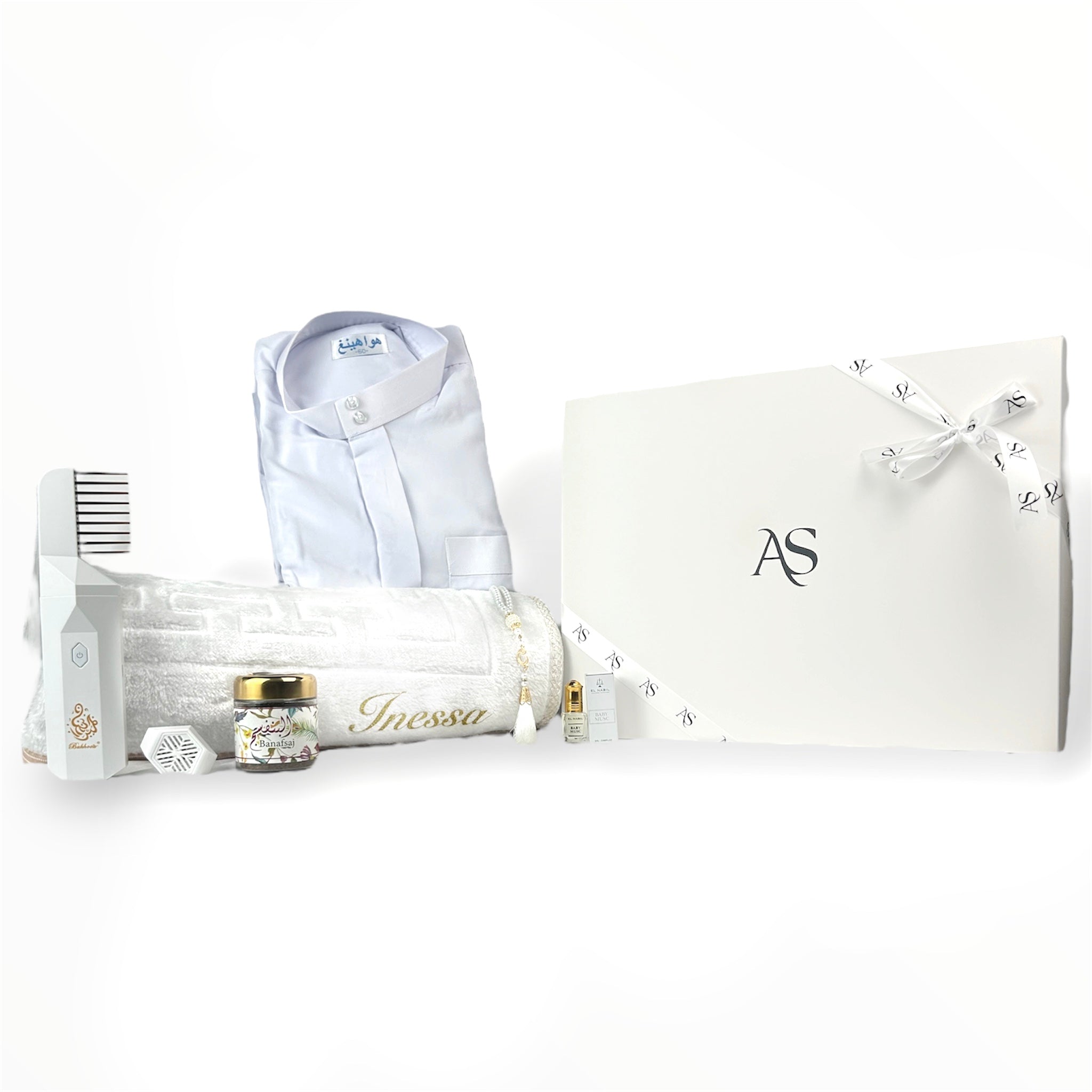 Coffret Qamis Soin Cosy Blanc