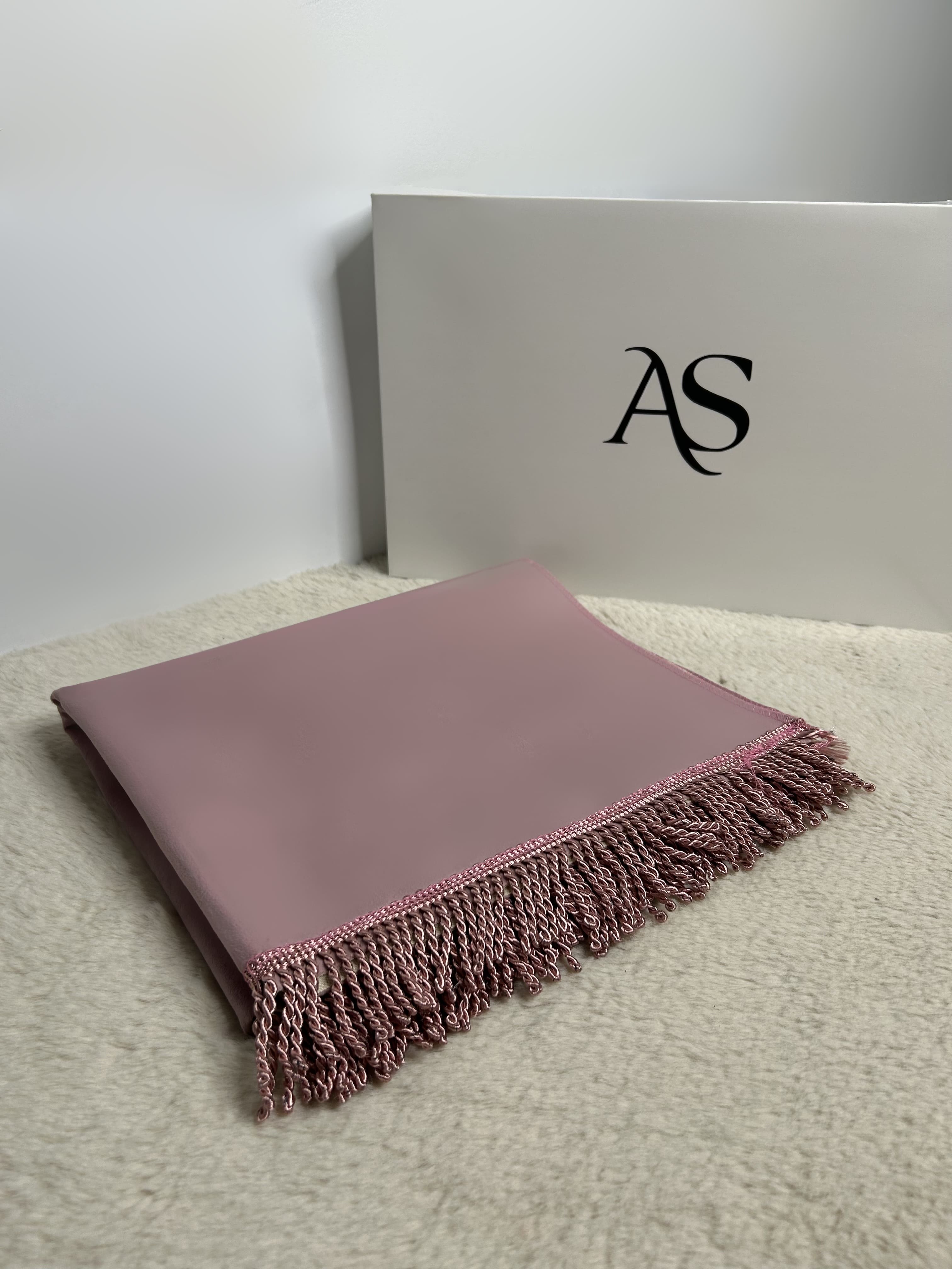 Tapis De Prière Velours Rose